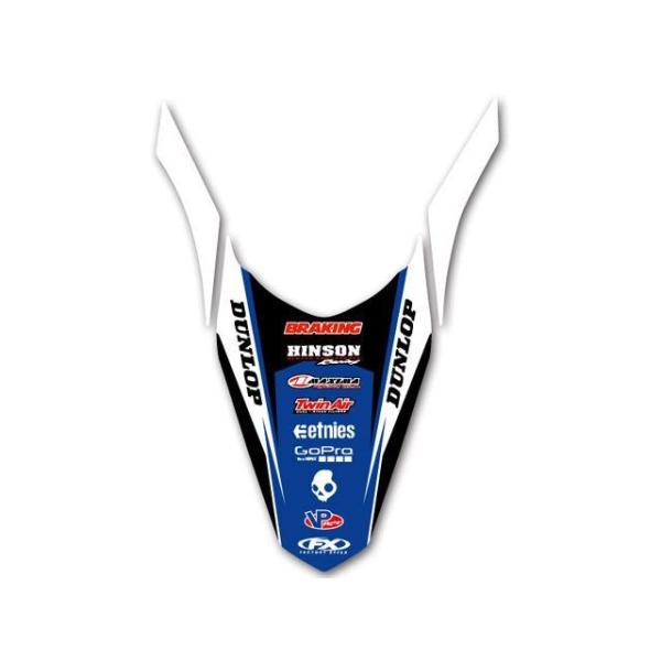 ファクトリーFX WR250R/X ヤマハ リヤフェンダーデカール メーカー在庫あり FACTORY...