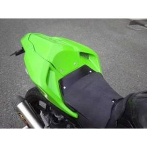 正規品／才谷屋ファクトリー ニンジャ250R シングルシート ストリート type1098 仕様：白ゲル Saitaniya Factory バイク｜motoride