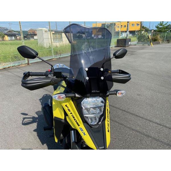 アクリポイント Vストローム250SX スクリーン（スモーク） ACRY-Point