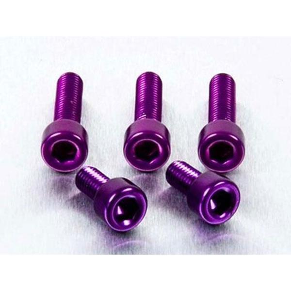 プロボルト Aluminium Fuel Cap Kit Yamaha Models カラー パープ...