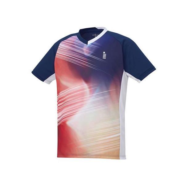 ゴーセン T2346 ゲームシャツ（ネイビー） サイズ 140 GOSEN