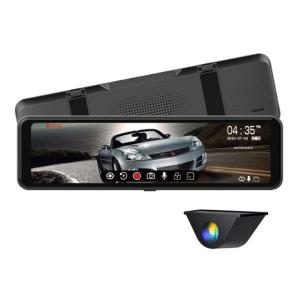 BAL（大橋産業） ドライブレコーダー ミラー型 前後録画 BALUCE II