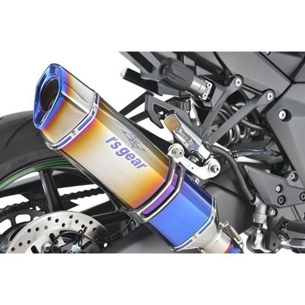アールズギア Ninja 1000SX GPスペック フルエキゾースト シングル S Type（チタ...