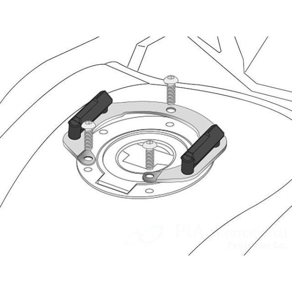 ヘプコ＆ベッカー タンクリング「BASIC/ベーシック」（タンクバック「CLICK BAG」用ホルダ...