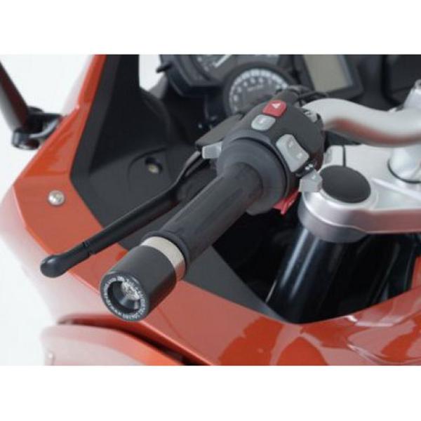 アールアンドジー F800GT バーエンドスライダー（ブラック） R&amp;G