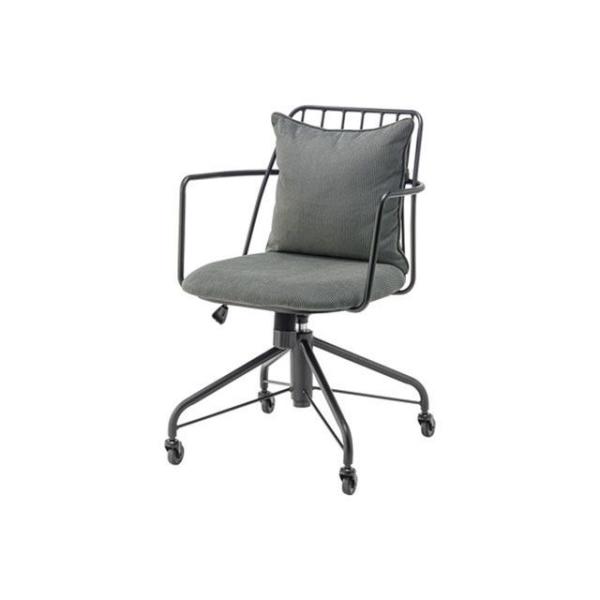 【メーカー直送】東谷 PC-81GY デスクチェア（グレー） メーカー在庫あり Azumaya