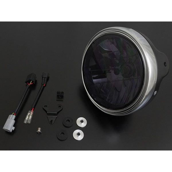 アーキ Z650RS ヘッドライトキット（ブラック）マルチリフレクタースモーク ARCHI