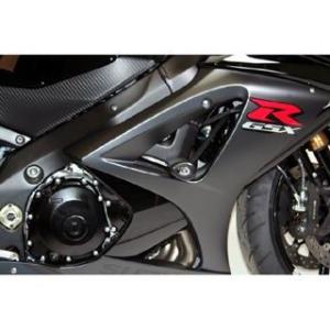 アールアンドジー GSX-R1000 クラッシュプロテクター カラー ホワイト R&amp;G