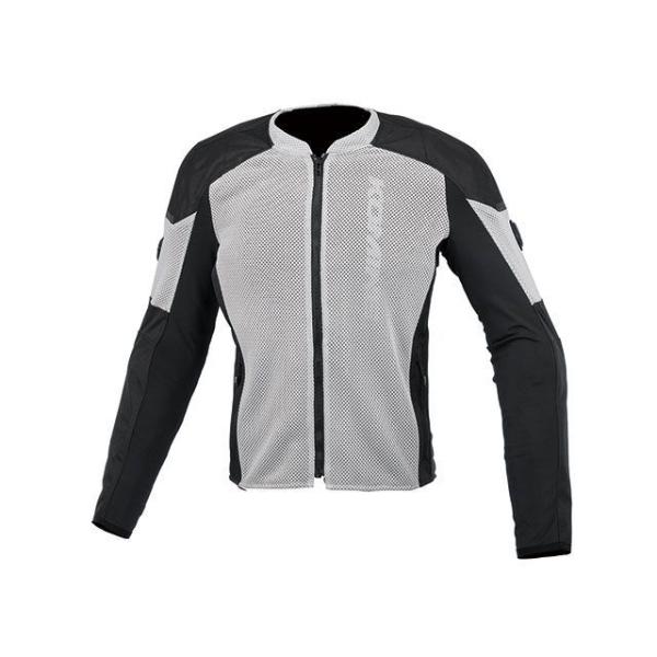 コミネ 2024春夏モデル JK-173 ヘビーメッシュスクランブラージャケット（ライトグレー） サ...