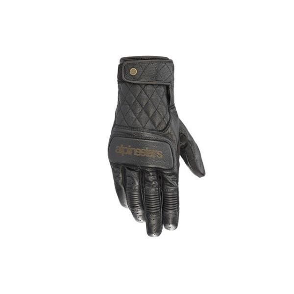 正規品／アルパインスターズ BRASS LEATHER GLOVE（10 BLACK） サイズ：L ...