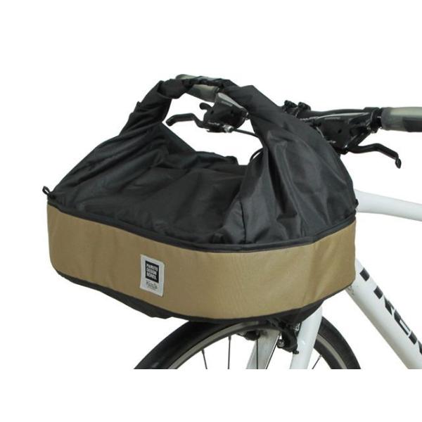 マルト（自転車） D-2F-600LBC 浅いカゴ用バスケットカバー（キャメル） MARUTO