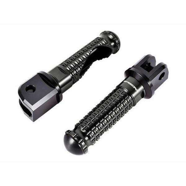 SPEEDRA X350 アルミ削り出しステップ スタンダードタイプ ライダー側 カラー ブラック ...