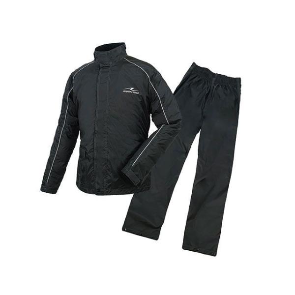 ラフ＆ロード デュアルテックスコンパクトレインスーツ（ブラック） サイズ WM メーカー在庫あり R...