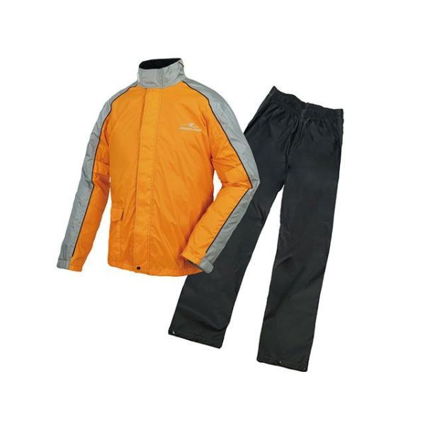 ラフ＆ロード デュアルテックスコンパクトレインスーツ（オレンジ） サイズ WM メーカー在庫あり R...