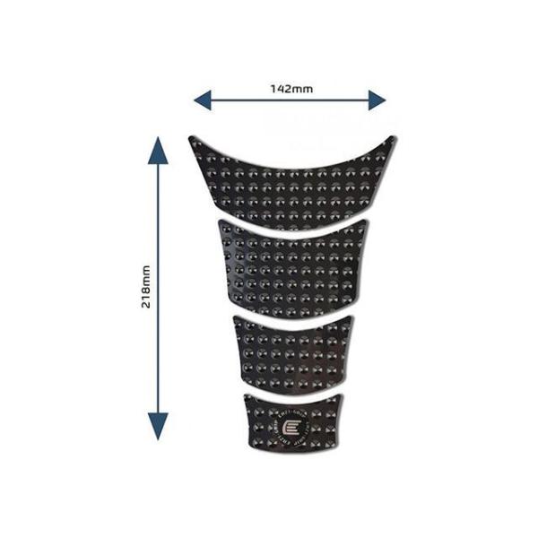 アールアンドジー 汎用 Eazi-Grip タンクパッド「EVO」Design A（ブラック） R&amp;...