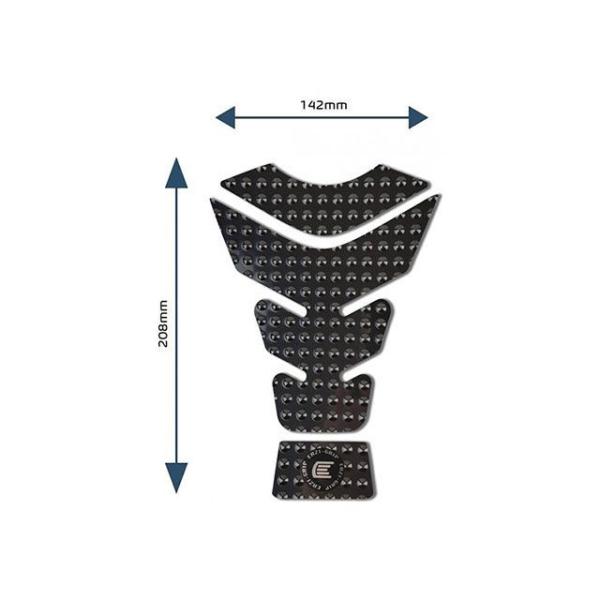 アールアンドジー 汎用 Eazi-Grip タンクパッド「EVO」Design G（ブラック） R&amp;...