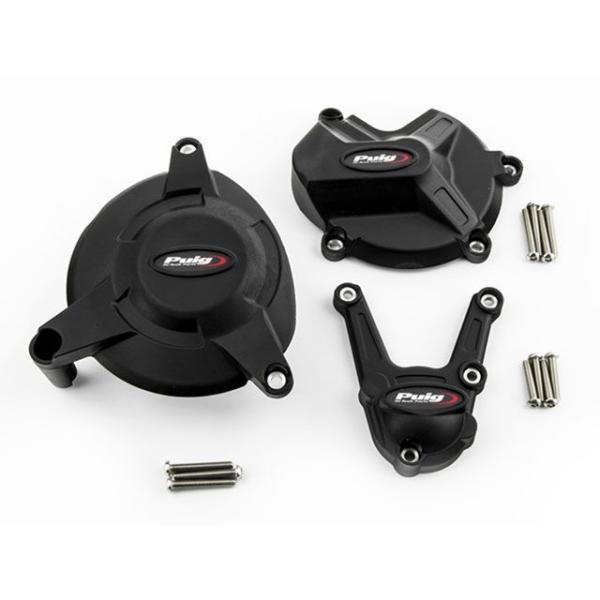 プーチ S1000R S1000RR エンジンケースカバー FIM承認タイプ（ブラック） Puig