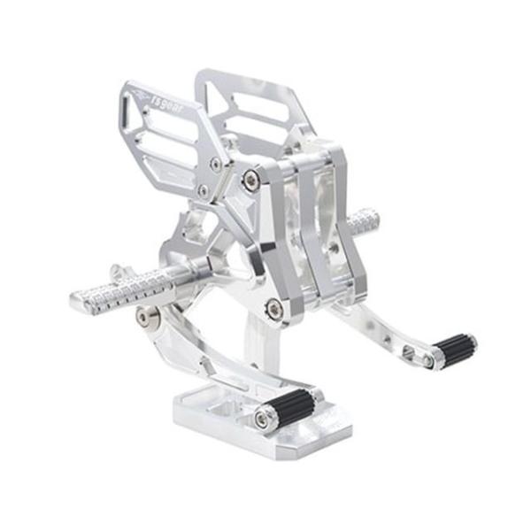 アールズギア Ninja1000SX ライディングステップ（クリアシルバー） R’s GEAR