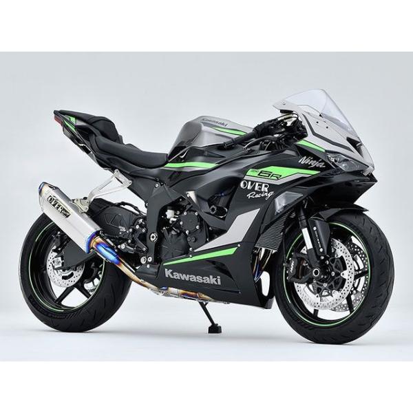 オーバーレーシング Ninja ZX-6R TT-Formula RSレーシングフルチタン 4-2-...