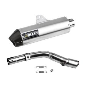 t*様 KLX230SM　DELTA デルタ バレル4-S サイレンサー 　中古 DELTA（デルタ） バレル4-S サイレンサー KLX230 '-23【政府認証】 S