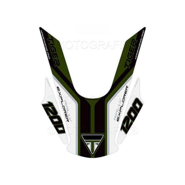モトグラフィックス Tiger1200 Rally Explorer ボディパッド Beak Pro...