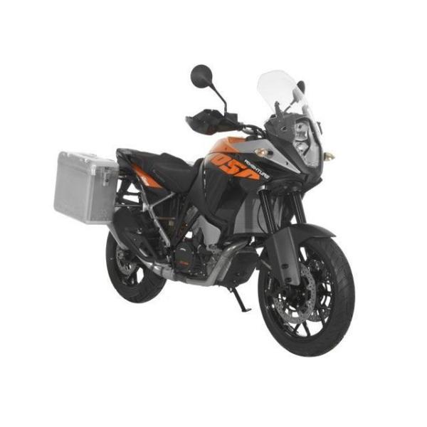 ツアラテック ZEGA Mundo アルミパニアシステム【アルミ無塗装】 38L＋45L KTM 1...