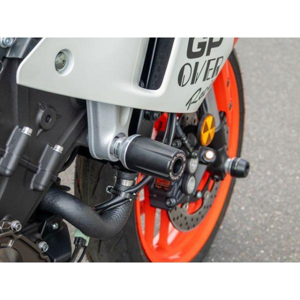 オーバーレーシング XSR900GP レーシングスライダー（シルバー） メーカー在庫あり OVER ...