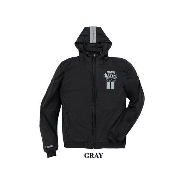 ベイツ BJCT-FT025P クールテックスフィットライトメッシュパーカー（グレー） サイズ XL...