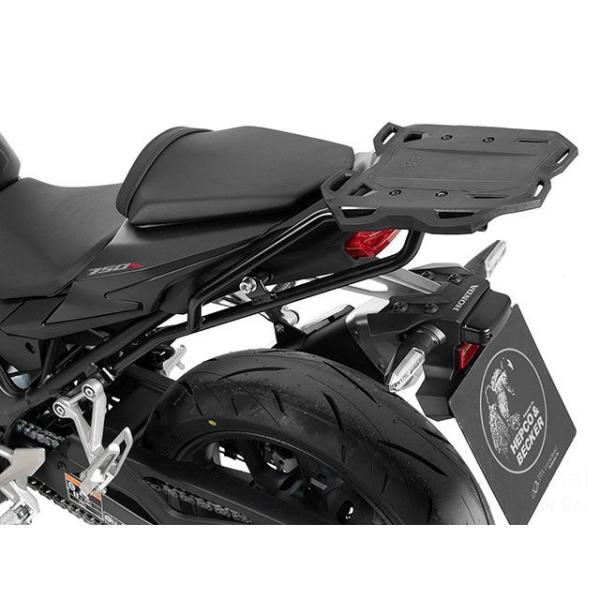 ヘプコ＆ベッカー CB750 Hornet リアキャリア Smartrack/スマートラック（ブラッ...