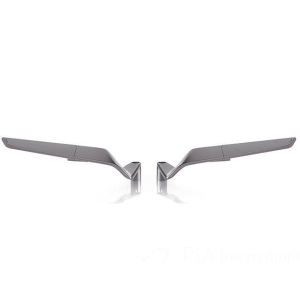 リゾマ ステルスネイキッド ミラー（ダークグレイ） RIZOMA