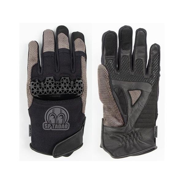 デグナー 2025春夏モデル SPG-9 SP忠男テキスタイルメッシュグローブ（グレー） サイズ X...