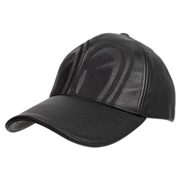 デグナー SPCP-2 P忠男レザーキャップ（ブラック） メーカー在庫あり DEGNER