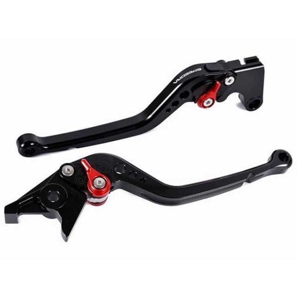 SPEEDRA XMAX250 アジャストレバー スタンダードロング（レバー本体カラー：ブラック） ...