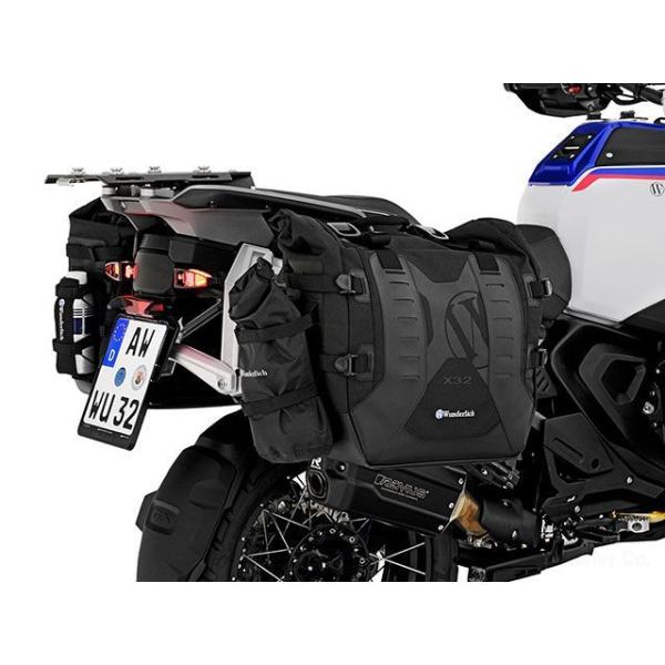 ワンダーリッヒ R1300GS Adventure サイドキャリア X-RACK Light（ブラッ...