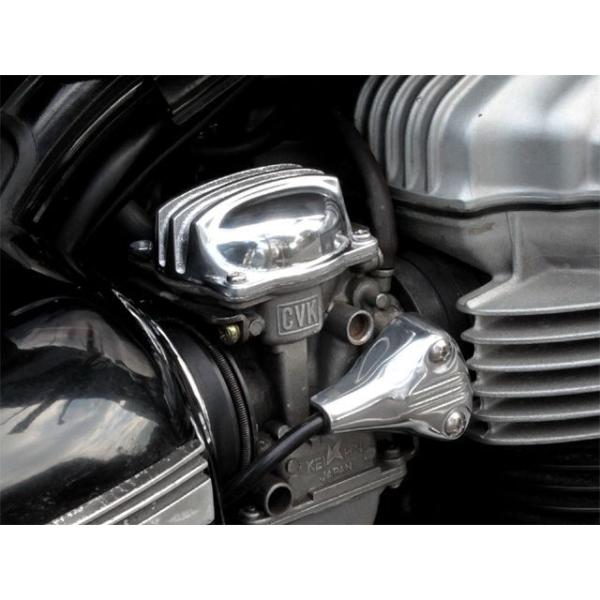 フォーク W650 キャブレタートップカバー for W650 シャープフィン 仕様 センサーカバー...