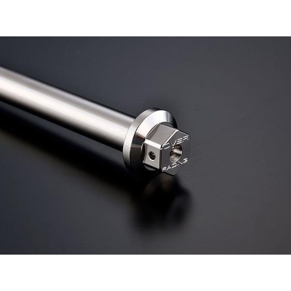 オーバーレーシング OVER×KOOD クロモリ Rrアクスルシャフト Φ12x250 メーカー在庫...
