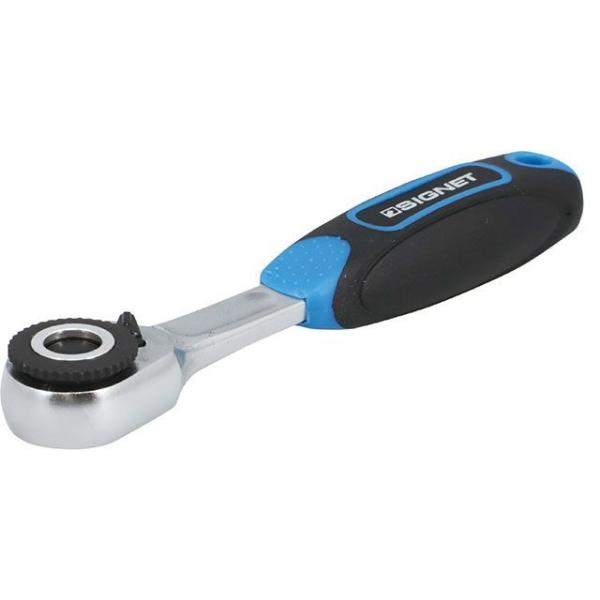 シグネット 11589 1/4HEX 早回し対応 超小型ビットラチェットハンドル 72ギア メーカー...