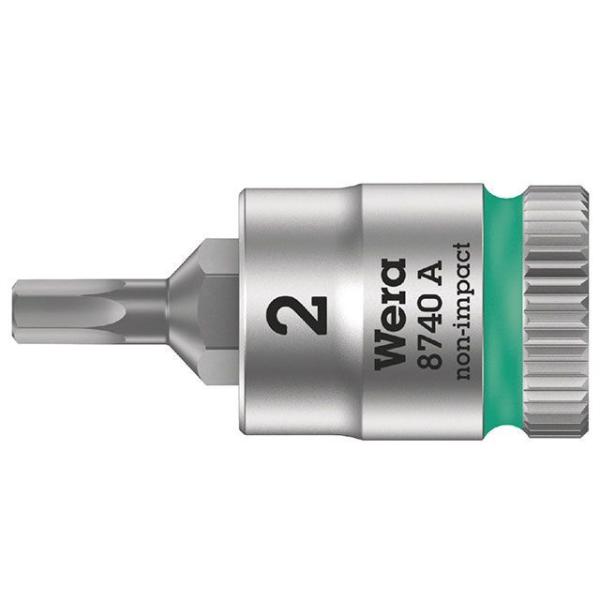 ヴェラ 003330 差込角1/4DR HEX-Plusビットソケット 先端サイズ2mm 全長28m...