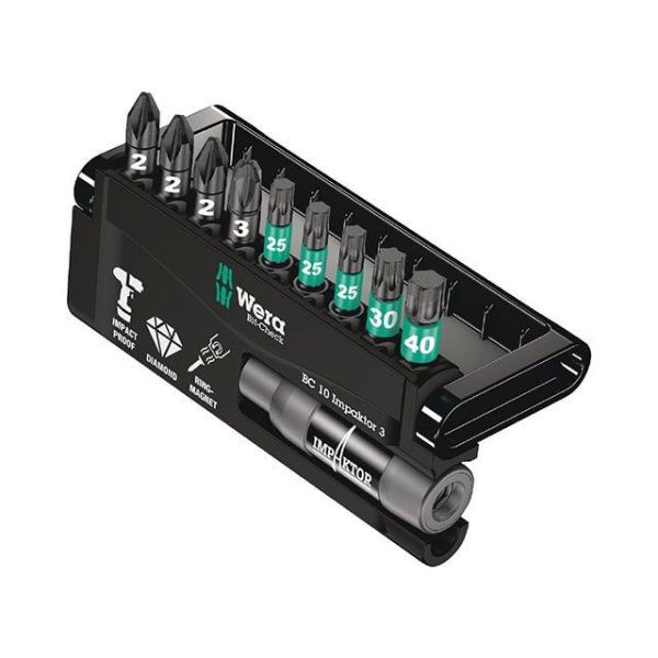 ヴェラ 057683 10本組 差込6.35mm インパクト用 ポジドライブトルクスドライバービット...