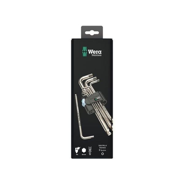 ヴェラ 073544 9本組 HEX-Plus ステンレス製 ボールポイント付 L型六角棒レンチ ホ...