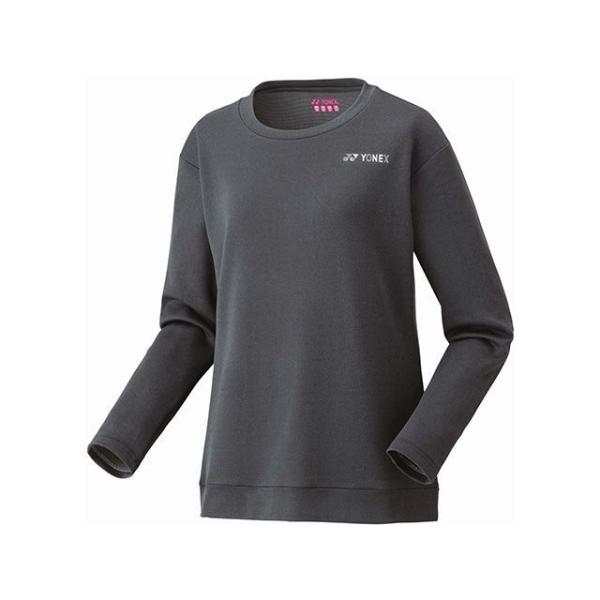 ヨネックス 16821 ウィメンズロングスリーブTシャツ（チャコール） サイズ O メーカー在庫あり...