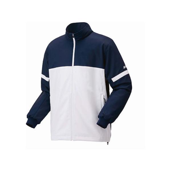 ヨネックス 70104 ユニ裏地付ウィンドウォーマーシャツ（ホワイト） サイズ XO メーカー在庫あ...