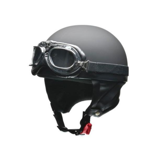 リード工業 CROSS CR-751 ハーフヘルメット LL（マットブラック） LEAD