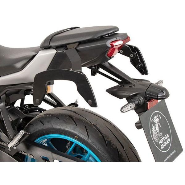 ヘプコ＆ベッカー MT-07/Y-AMT C-Bowサイドキャリア（ブラック） HEPCO＆BECK...