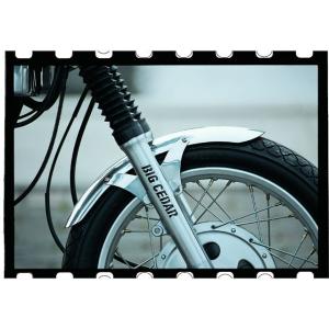 BIGCEDAR（ビッグシーダー） SR400/500 アルミフロントフェンダー