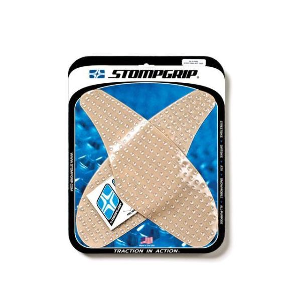 ストンプグリップ ZX10R トラクションパッド タンクキット カラー クリア STOMP GRIP
