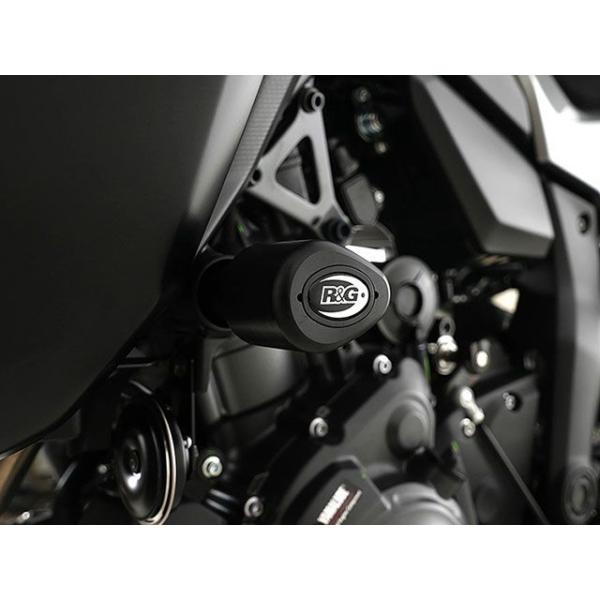 アールアンドジー Tracer7/GT エアロクラッシュプロテクター（ブラック） R&amp;G