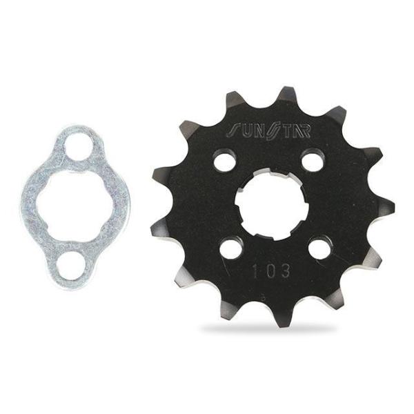 サンスター フロントスプロケット（チェーンサイズ：420） 歯数 13 SUNSTAR