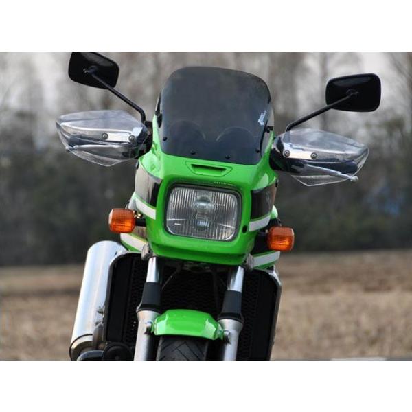 シックデザイン ZRX1200R ナックルガード ガイラガントレット カラー クリア CHIC DE...