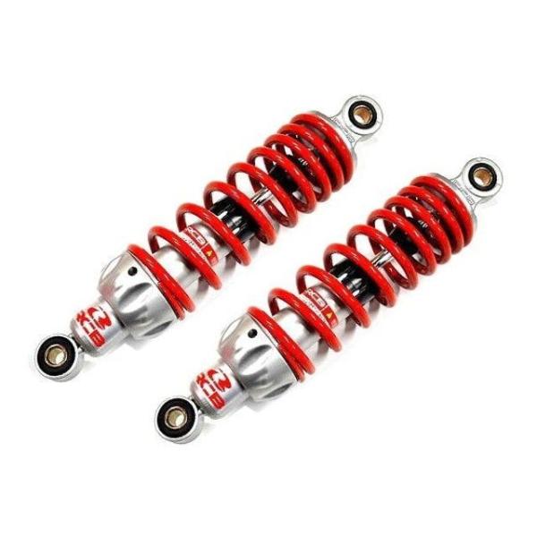 KN企画 RCB リアショック 275mm（A2シリーズ）レッド/シルバー メーカー在庫あり kn9...